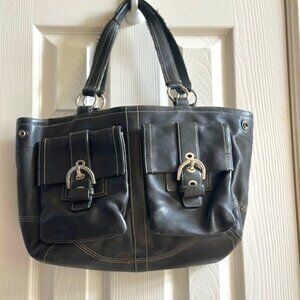 Beautiful COACH Leather Tote Bag